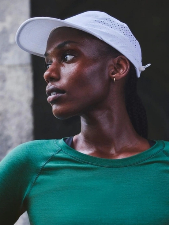 Athleta Accessories - Athleta Pacesetter Run Hat 2.0 Adjustable In Bright White NWT